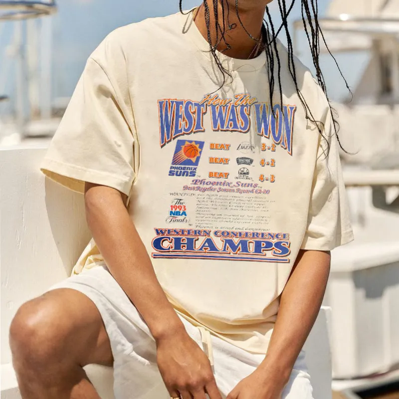 Phoenix Suns Men's Basic Sports T-Shirts sold by Shopnova