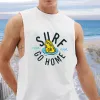 Men's Surf Lover Print Tank Top-B sold by Shopnova