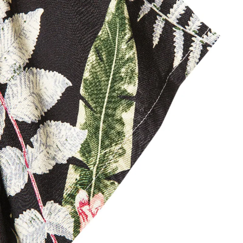 Cotton And Linen Printed Pocket Button-down Shirt sold by Shopnova product image thumbnail 5