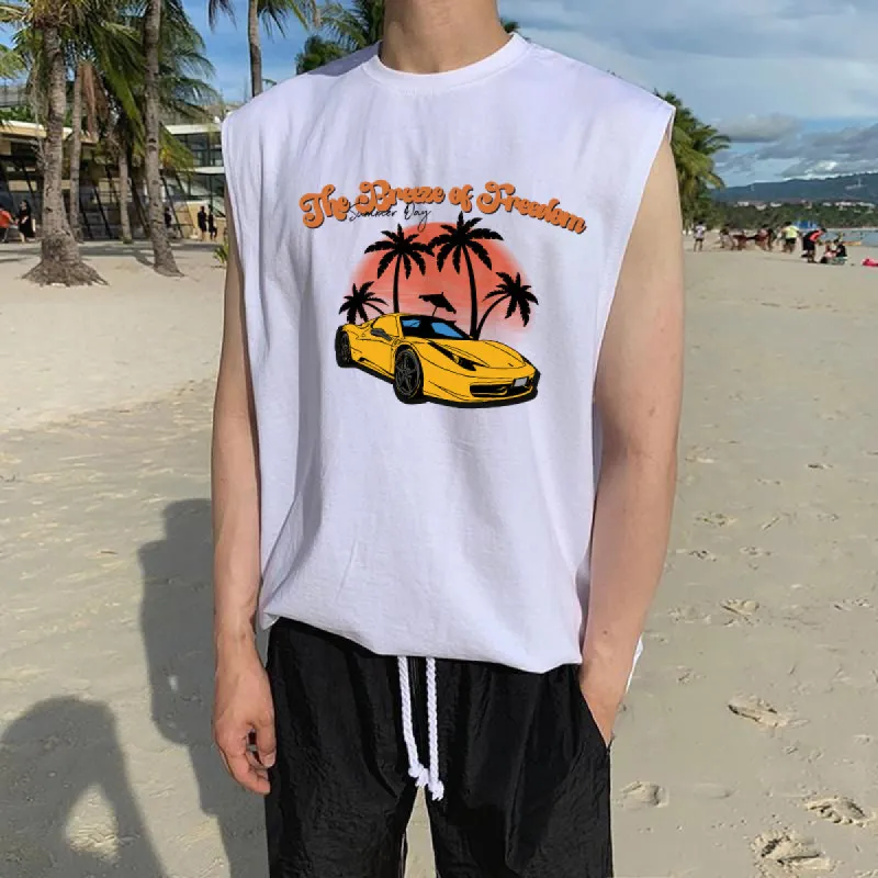 NOVAROPA™ The Breeze of Freedom Men's Tank Top-C sold by Shopnova