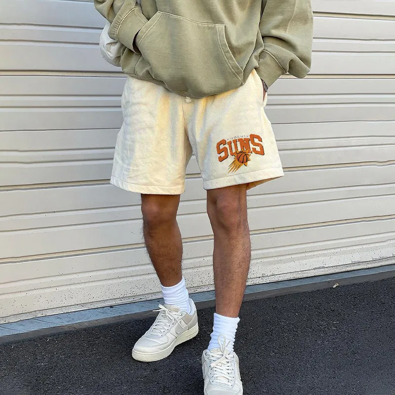 Phoenix Suns Men's Casual Drawstring Shorts sold by Shopnova product image thumbnail 2