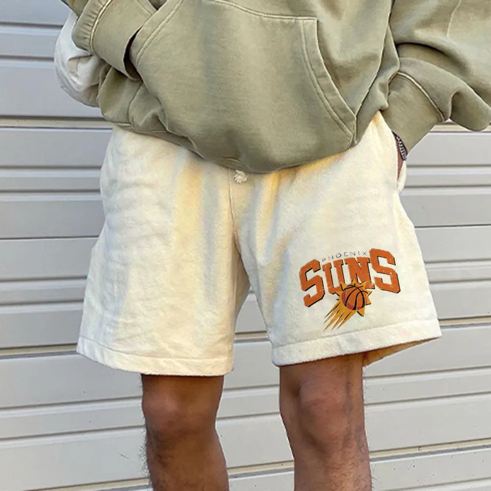 Phoenix Suns Men's Casual Drawstring Shorts sold by Shopnova