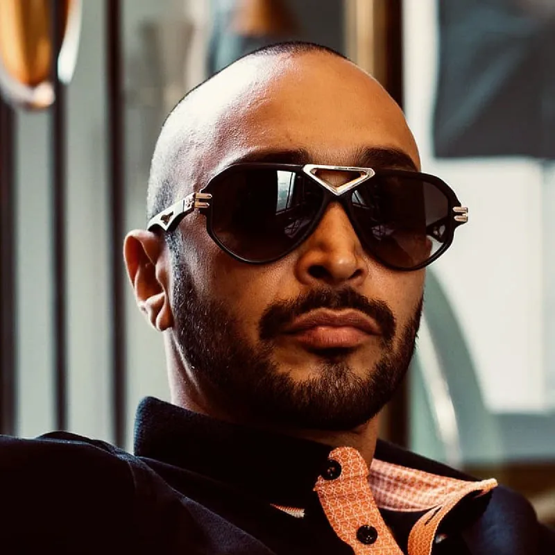 Clearance-Steampunk Large Frame Casual Trend Men's Sunglasses made by Shopnova