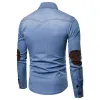 Long-sleeved Shirt With Lapel Print sold by Shopnova