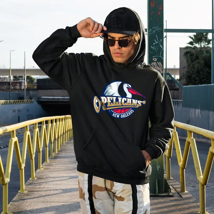 New Orleans Pelicans Men's Fleeced Hoodie sold by Shopnova