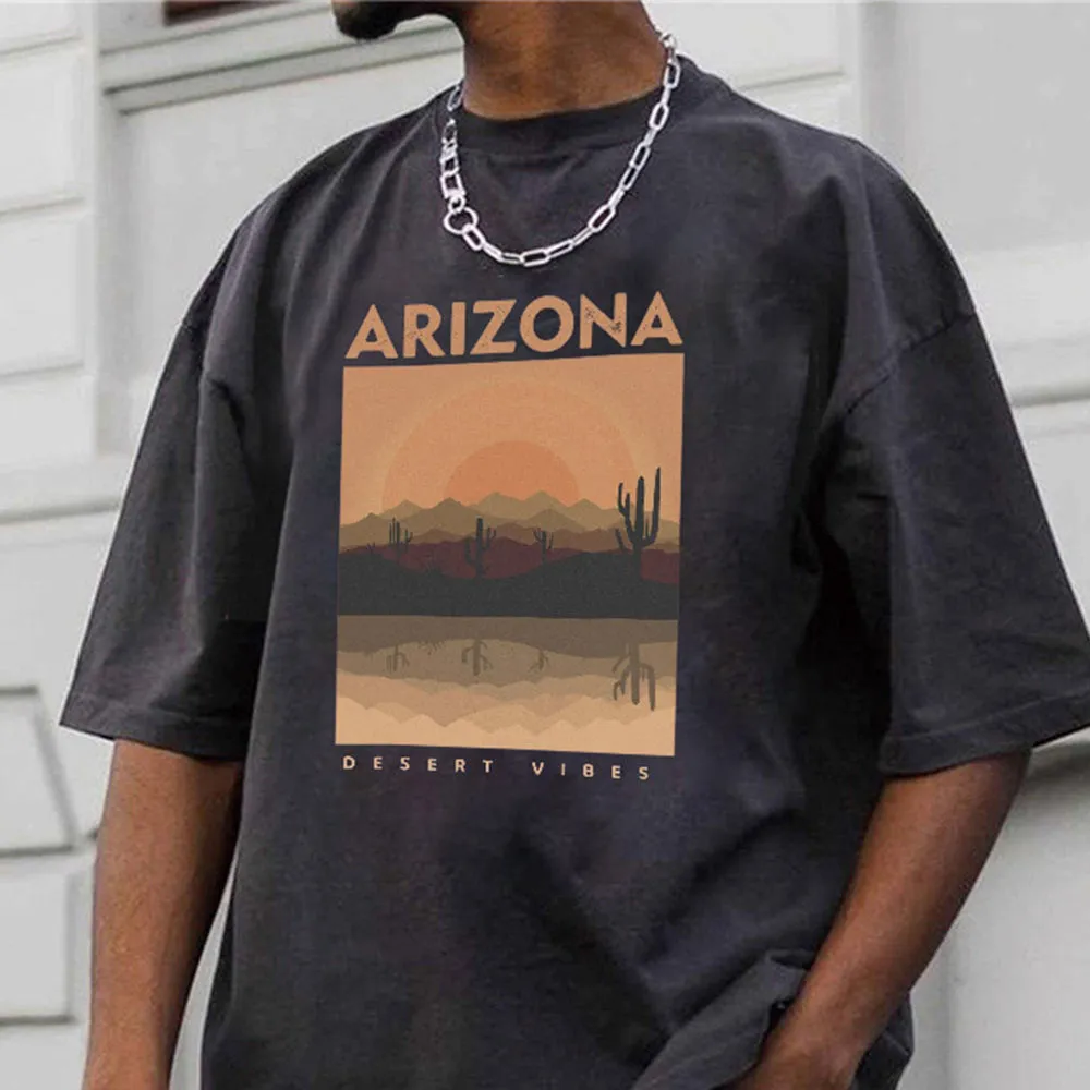 Arizona Graphic Print Casual Men's T-Shirt sold by Shopnova product image thumbnail 2