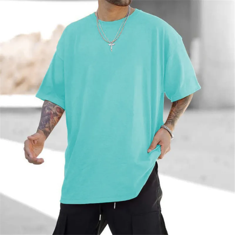 Men's Oversized Cotton T-Shirts sold by Shopnova