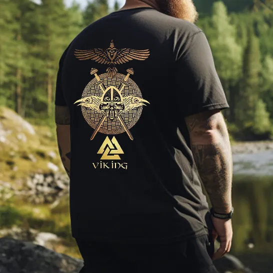 Viking Eagle Legends Soaring High T-shirt sold by Shopnova product image thumbnail 4