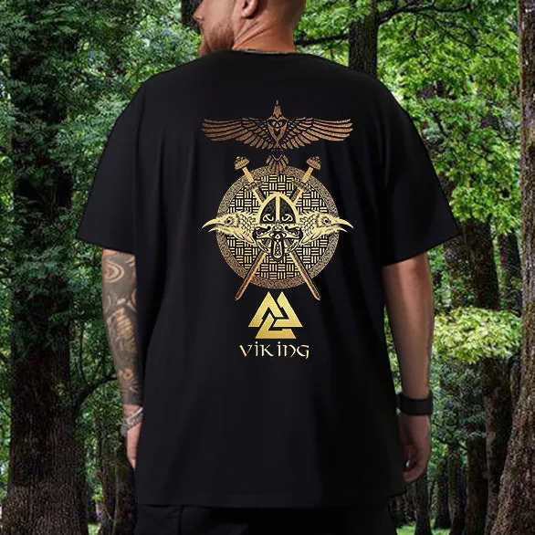 Viking Eagle Legends Soaring High T-shirt sold by Shopnova