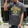 The University of Michigan Men's Casual Summer T-Shirt sold by Shopnova
