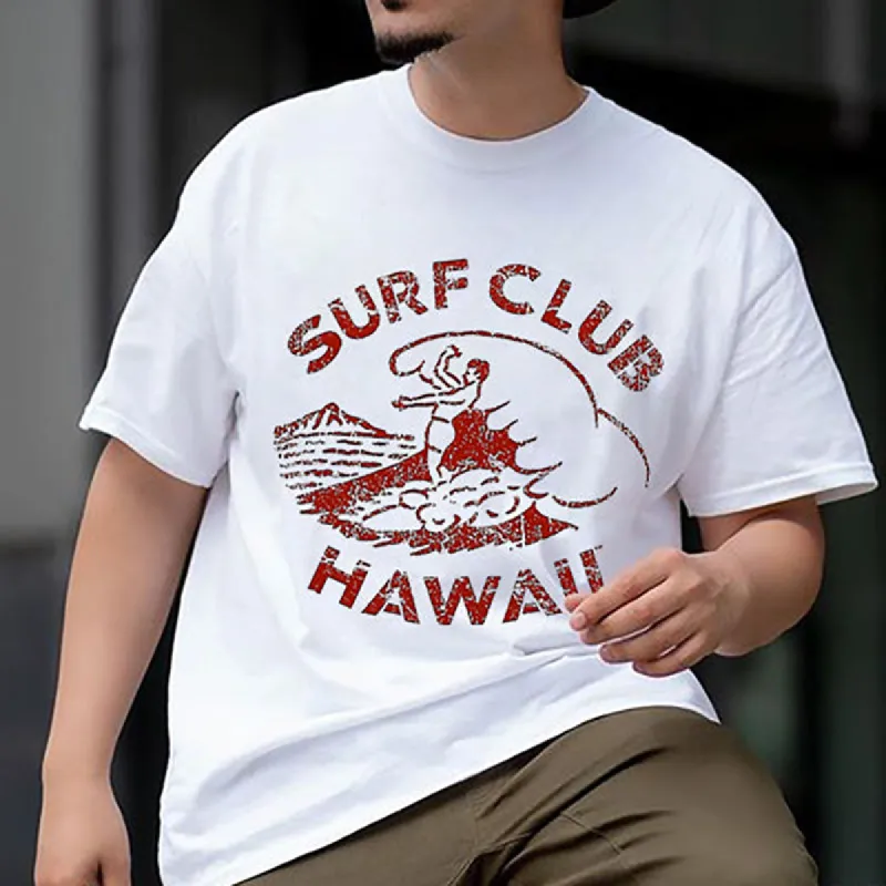 Classic Surf Club Men's Hawaii Printed Tee sold by Shopnova