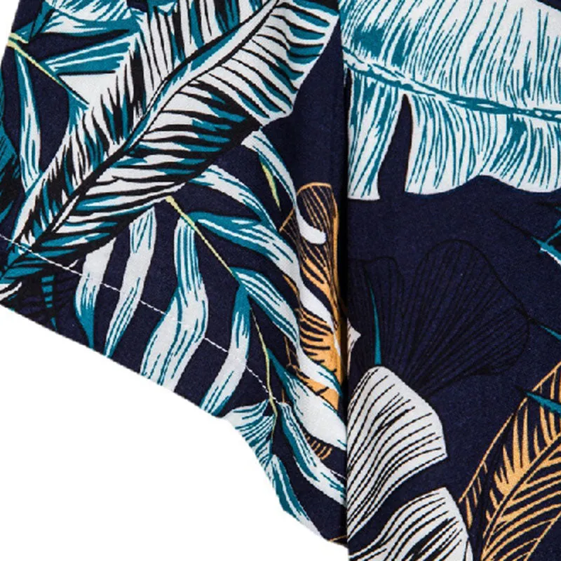 Cotton And Linen Printed Pocket Button-down Shirt sold by Shopnova product image thumbnail 5