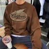 California Men's Retro Sweatshirts sold by Shopnova