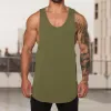 Plain Sports Knit Solid Color Summer V-neck T-Shirt Vest sold by Shopnova