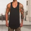 Plain Sports Knit Solid Color Summer V-neck T-Shirt Vest sold by Shopnova