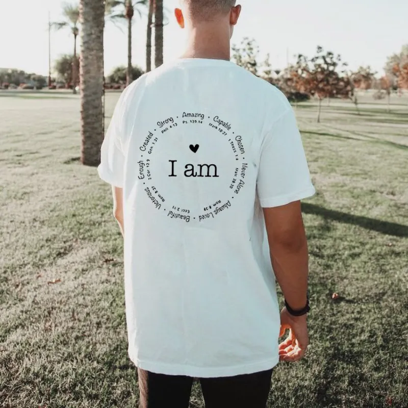 Love Who I am Men's Cotton T-shirt sold by Shopnova