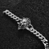 Retro Punk Hip Hop Men's Personality Trend Jewelry sold by Shopnova