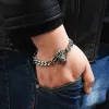 Retro Punk Hip Hop Men's Personality Trend Jewelry sold by Shopnova