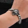 Retro Punk Hip Hop Men's Personality Trend Jewelry sold by Shopnova