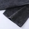 Skeleton & Ghost Men's Washed Black Color Tee sold by Shopnova