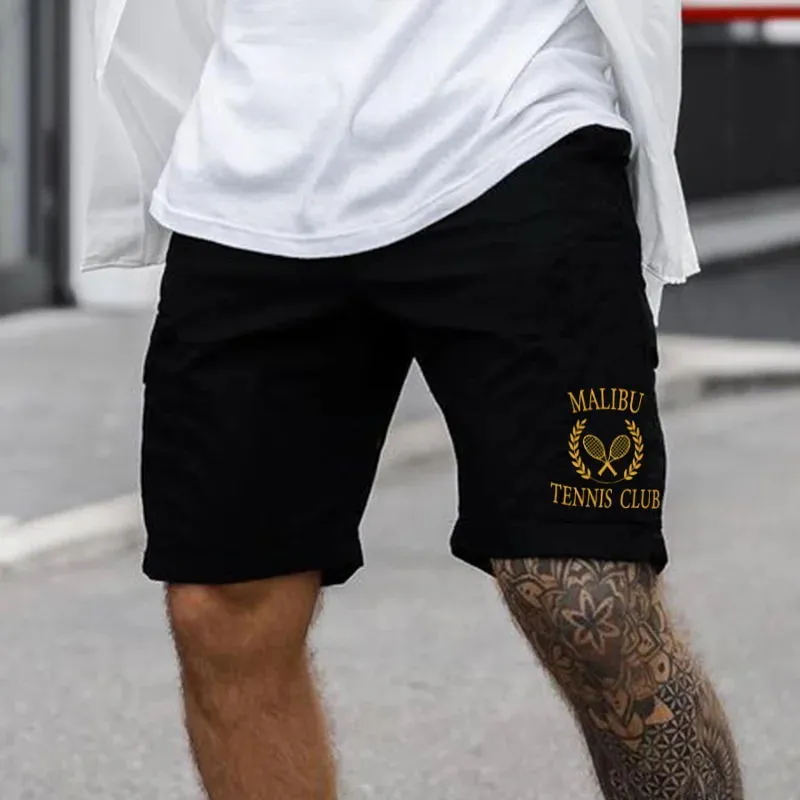 Malibu Tennis Men's Sports Casual Shorts sold by Shopnova