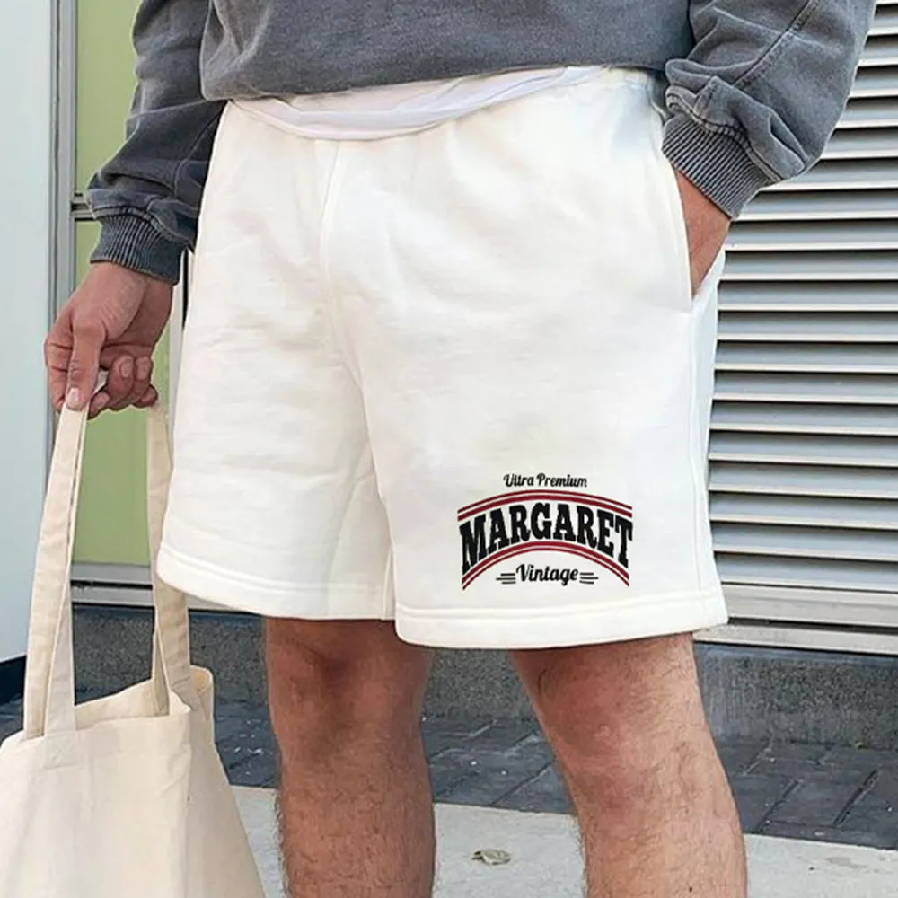 Margaret Men's Casual Drawstring Shorts sold by Shopnova