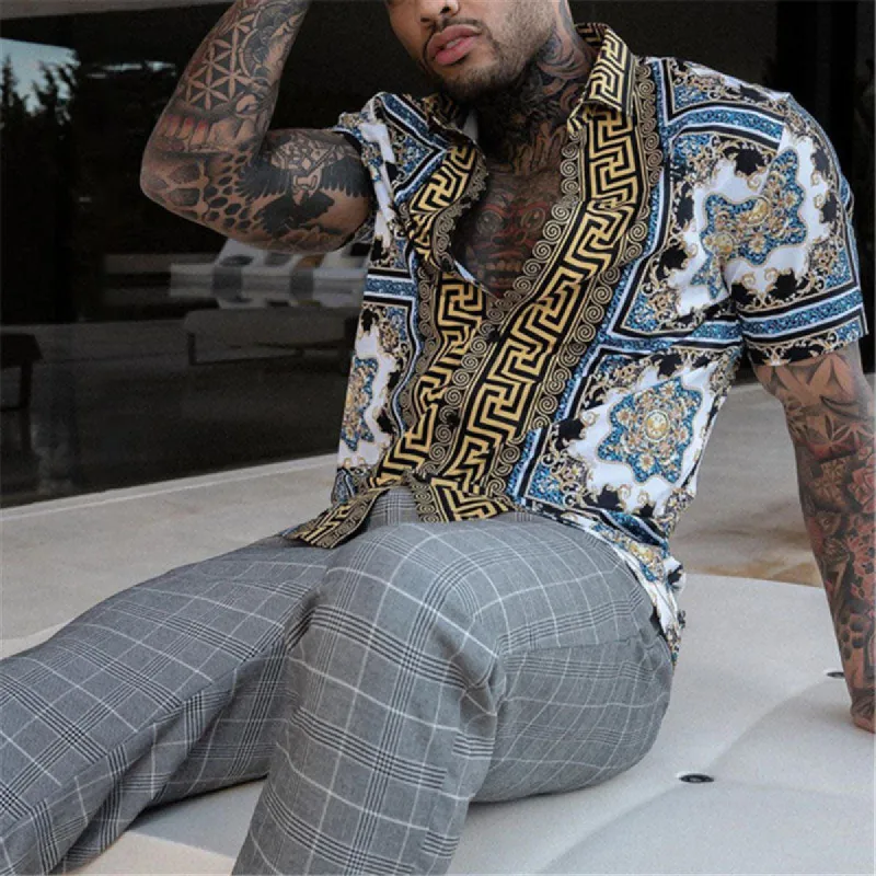 Casual Printed Vacation Shirt sold by Shopnova