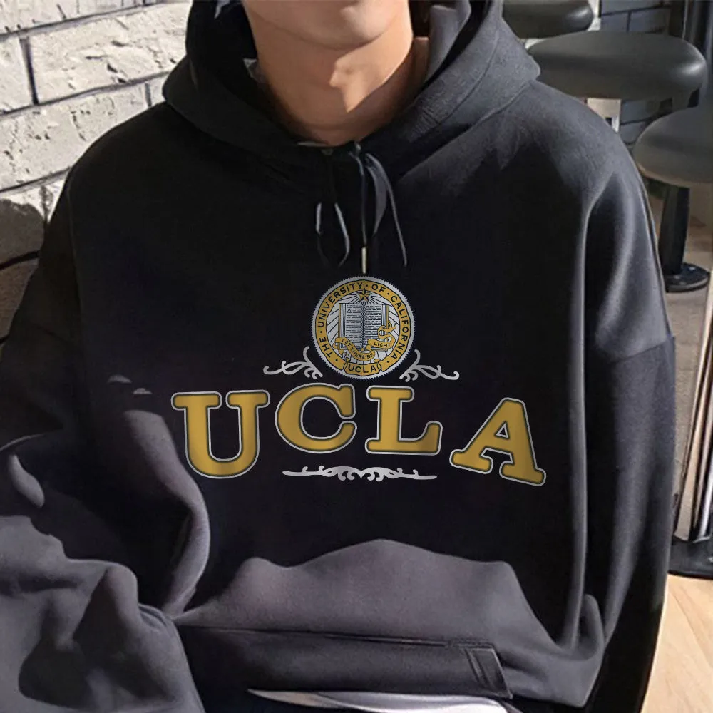 UCLA Print Men's Casual Loose Fit Hoodie sold by Shopnova product image thumbnail 2