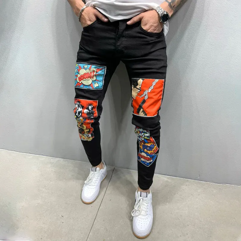 Ripped denim chinos sold by Shopnova product image thumbnail 2