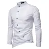 Long-sleeved Shirt With Lapel Print sold by Shopnova