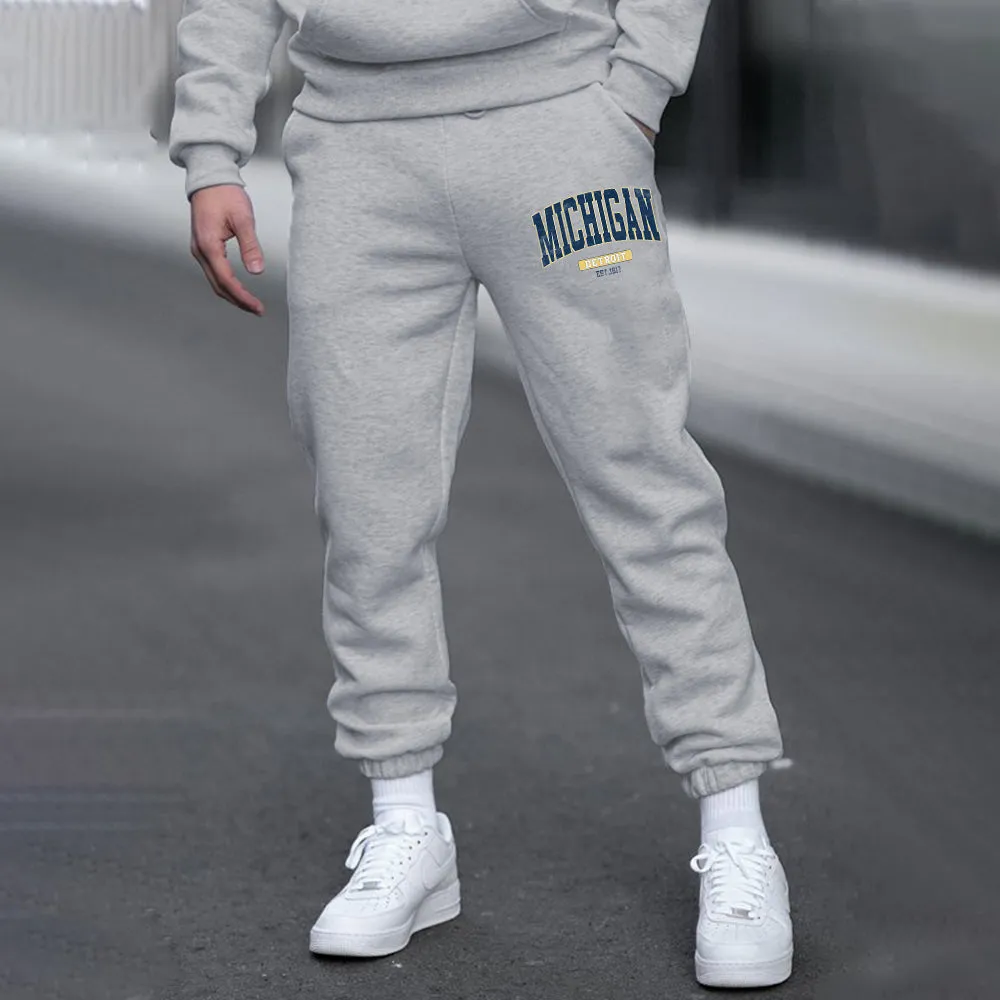 Clearance-Michigan Men's Sweatpants-S sold by Shopnova
