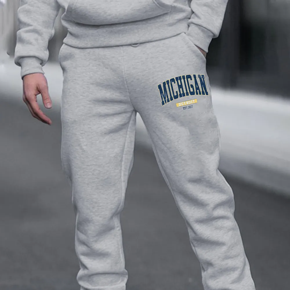 Clearance-Michigan Men's Sweatpants-S sold by Shopnova product image thumbnail 2