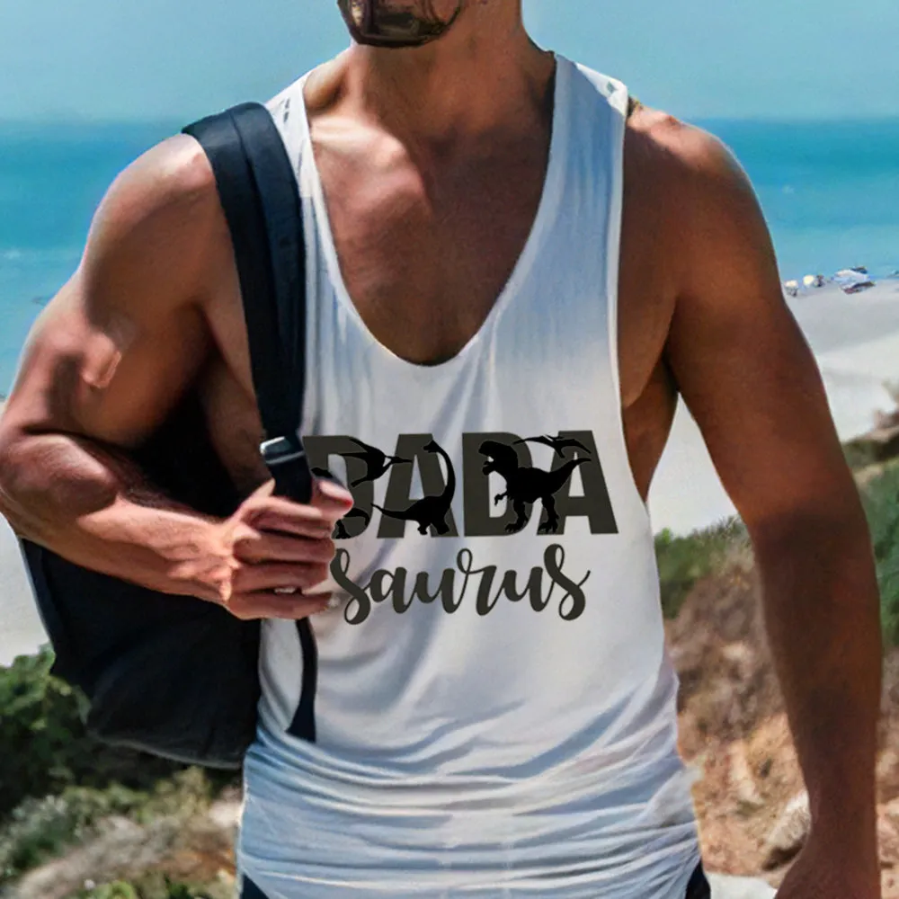 Clearance-Father's Day Letter Graphic Men's Tank Top-M sold by Shopnova product image thumbnail 2