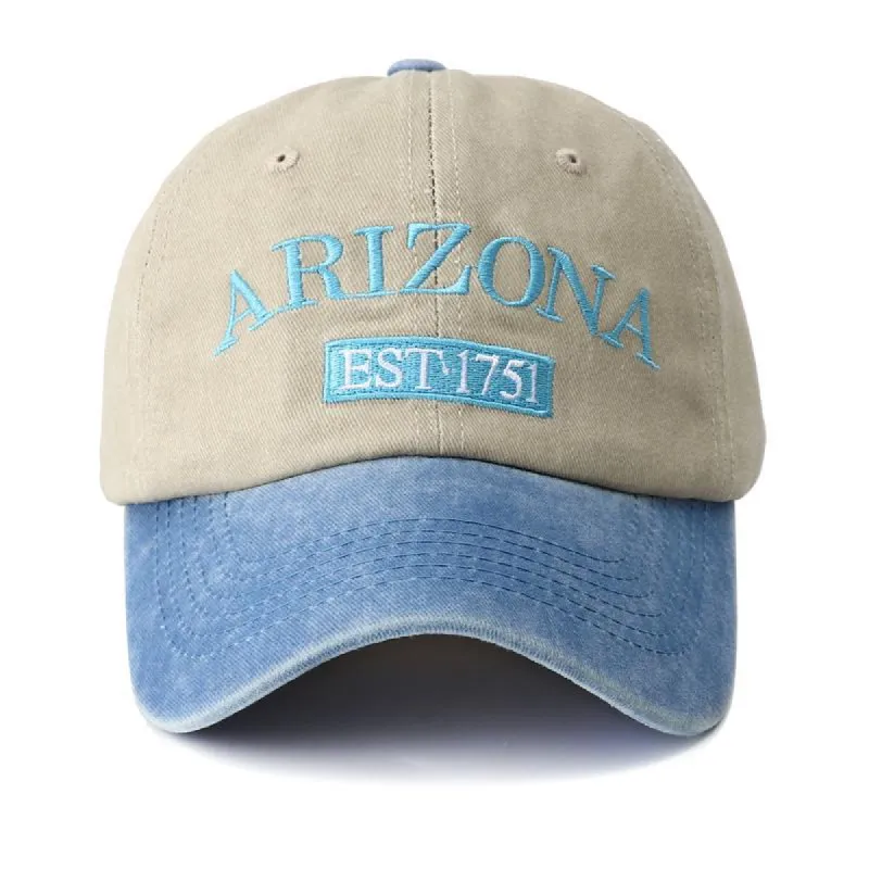 Arizona Vintage Embroidered Baseball Cap made by Shopnova