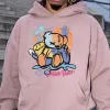 Bear Graphic Print Loose Men's Sweatshirt sold by Shopnova