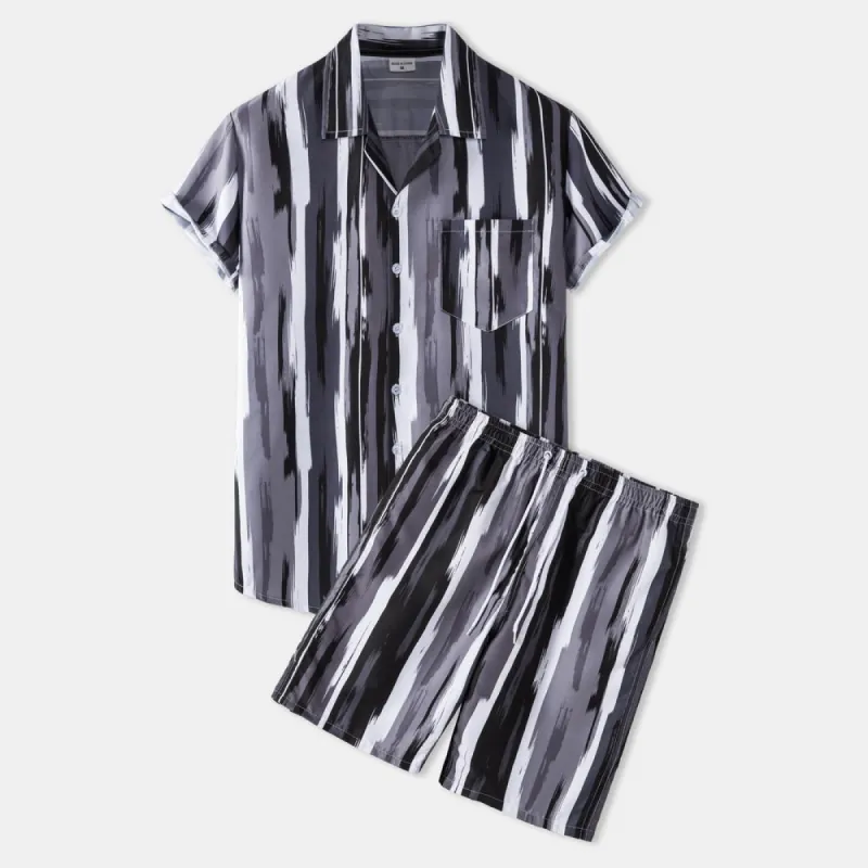 Casual Vacation Print Two-piece Suit sold by Shopnova
