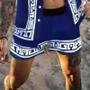 Clearance-Solid Color Printing Two-piece Suit-L sold by Shopnova