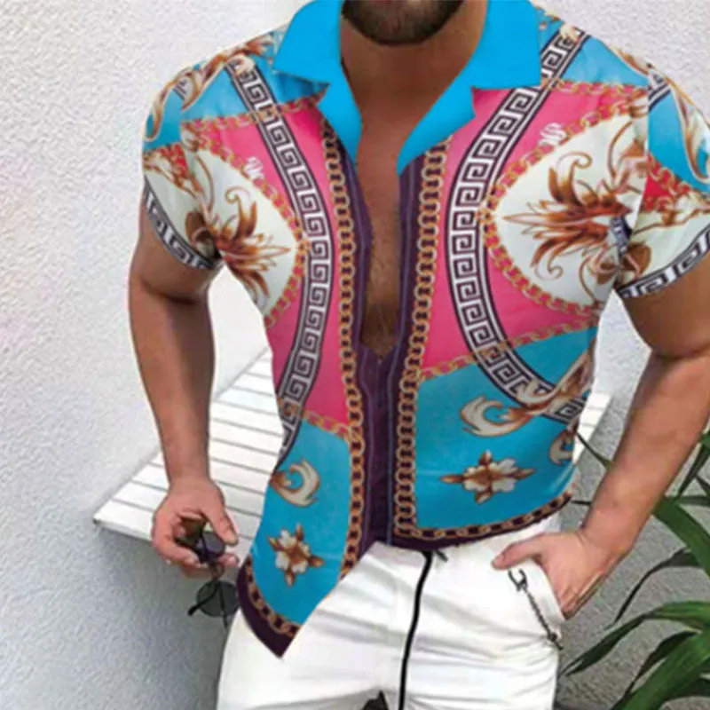 Clearance-Casual Printed Vacation Shirt-S sold by Shopnova product image thumbnail 2