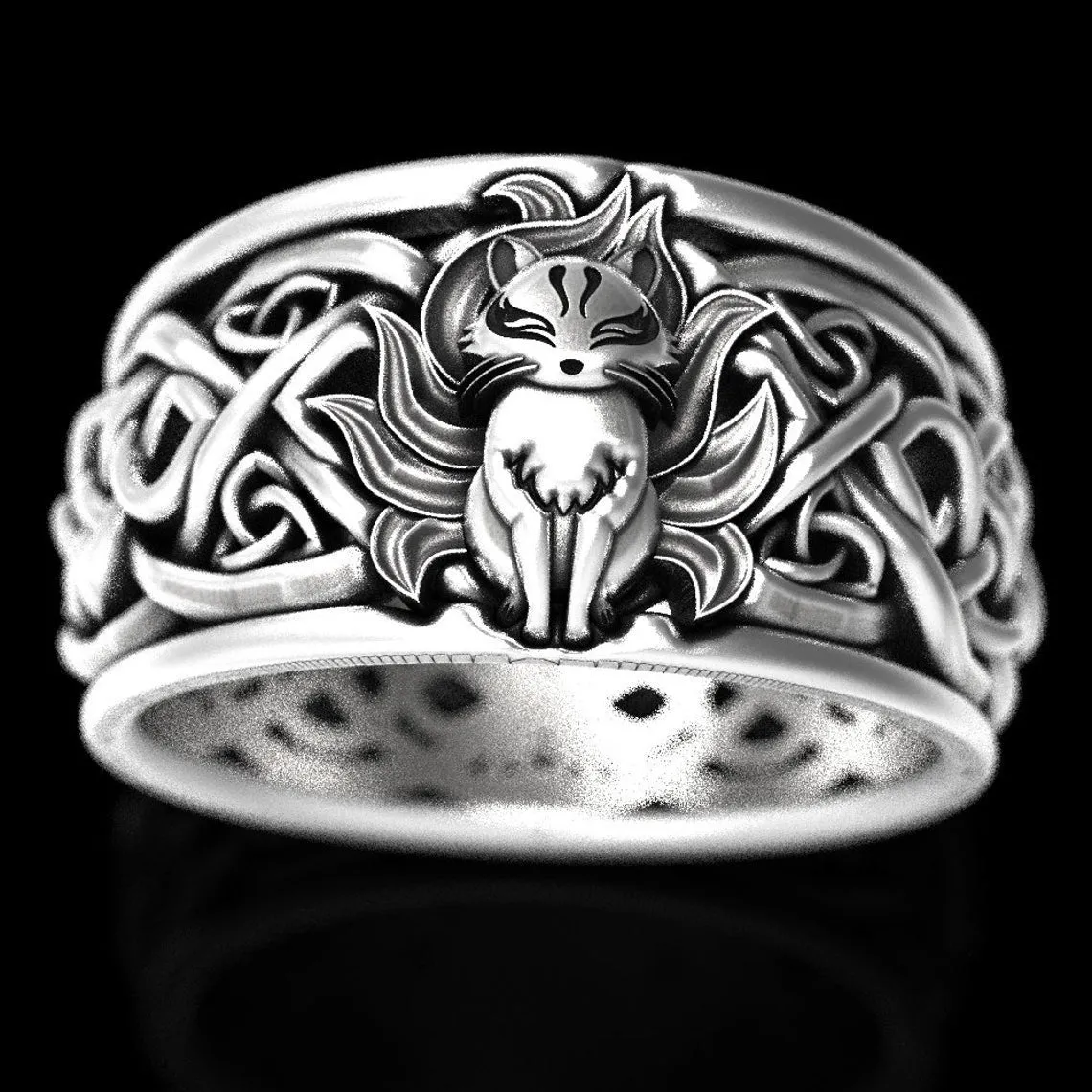 The Viking Fox Celtic Ring sold by Shopnova product image thumbnail 5