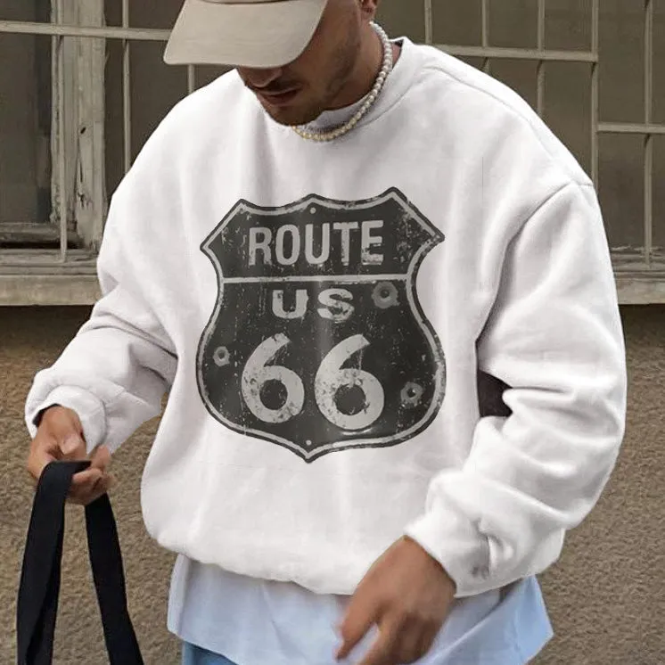 Graphic Print Men's Crewneck Sweatshirt sold by Shopnova product image thumbnail 2