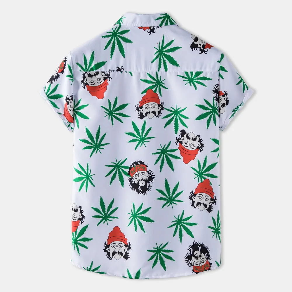 Casual Vacation Print Two-piece Suit sold by Shopnova product image thumbnail 4