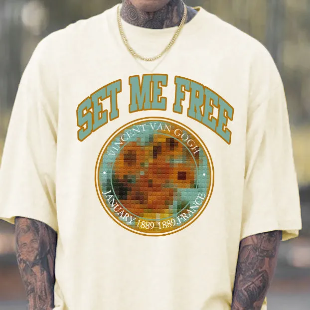 NOVAROPA™ Spoof Art Creative Print Men's T-Shirt sold by Shopnova product image thumbnail 3