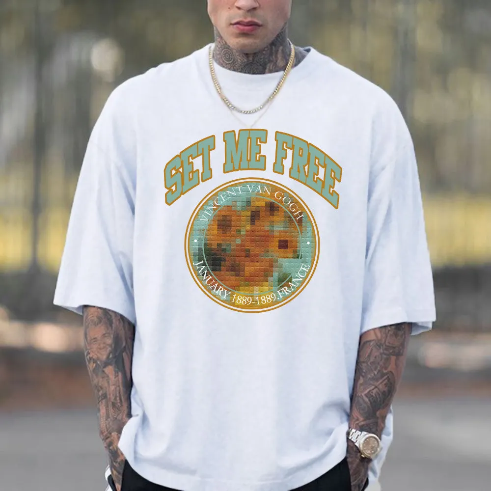 NOVAROPA™ Spoof Art Creative Print Men's T-Shirt sold by Shopnova product image thumbnail 2