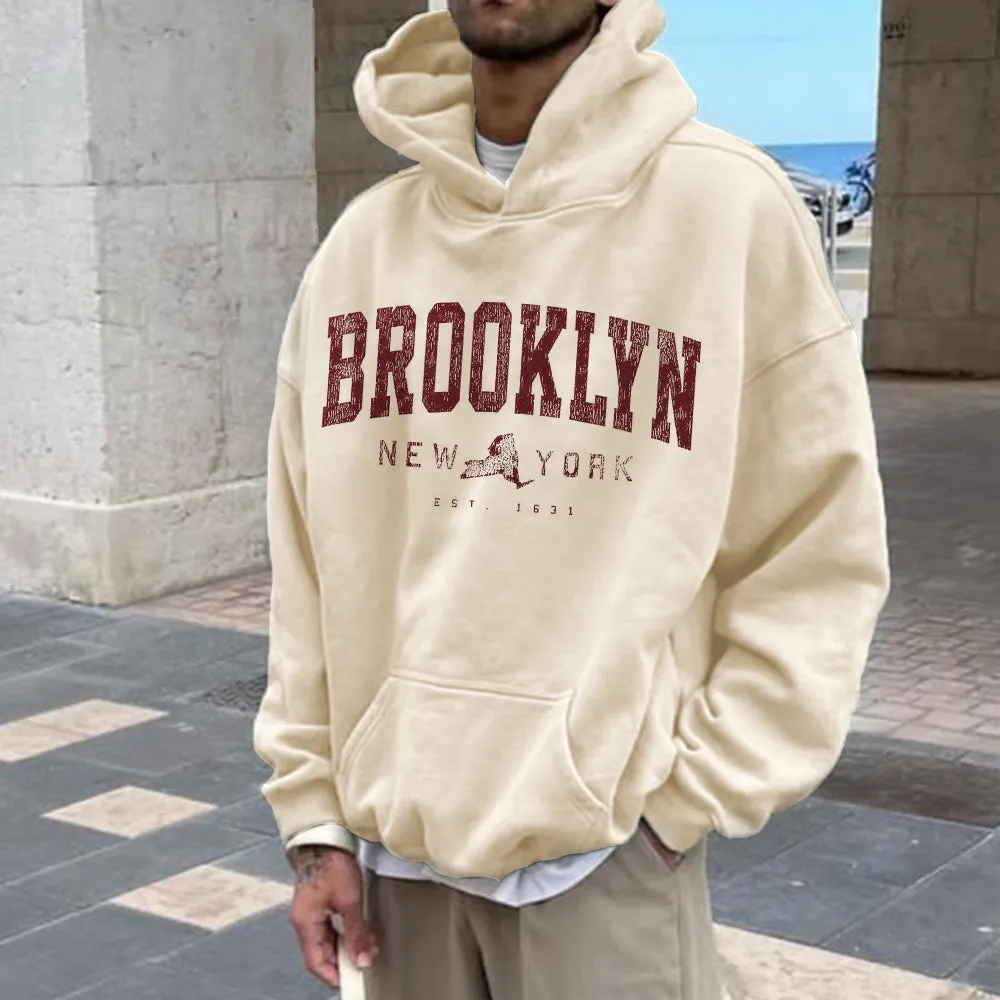 Men's Long Sleeve Hoodie sold by Shopnova