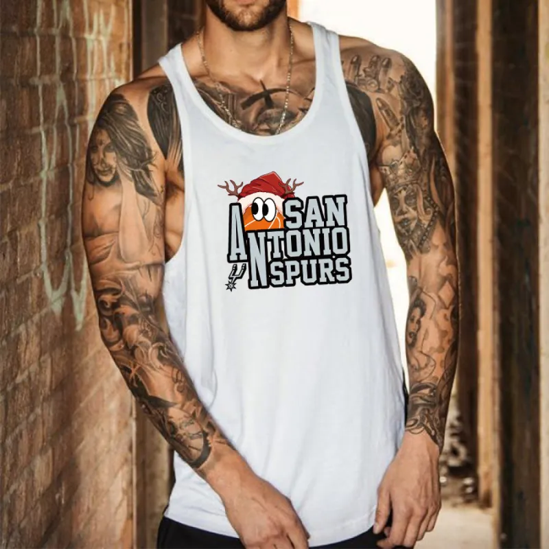 NOVAROPA™ San Antonio Spurs Basketball Men's Tank Top-A sold by Shopnova