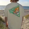 Casablanca Alphabet Graphic Print Men's Short Sleeve T-Shirt sold by Shopnova
