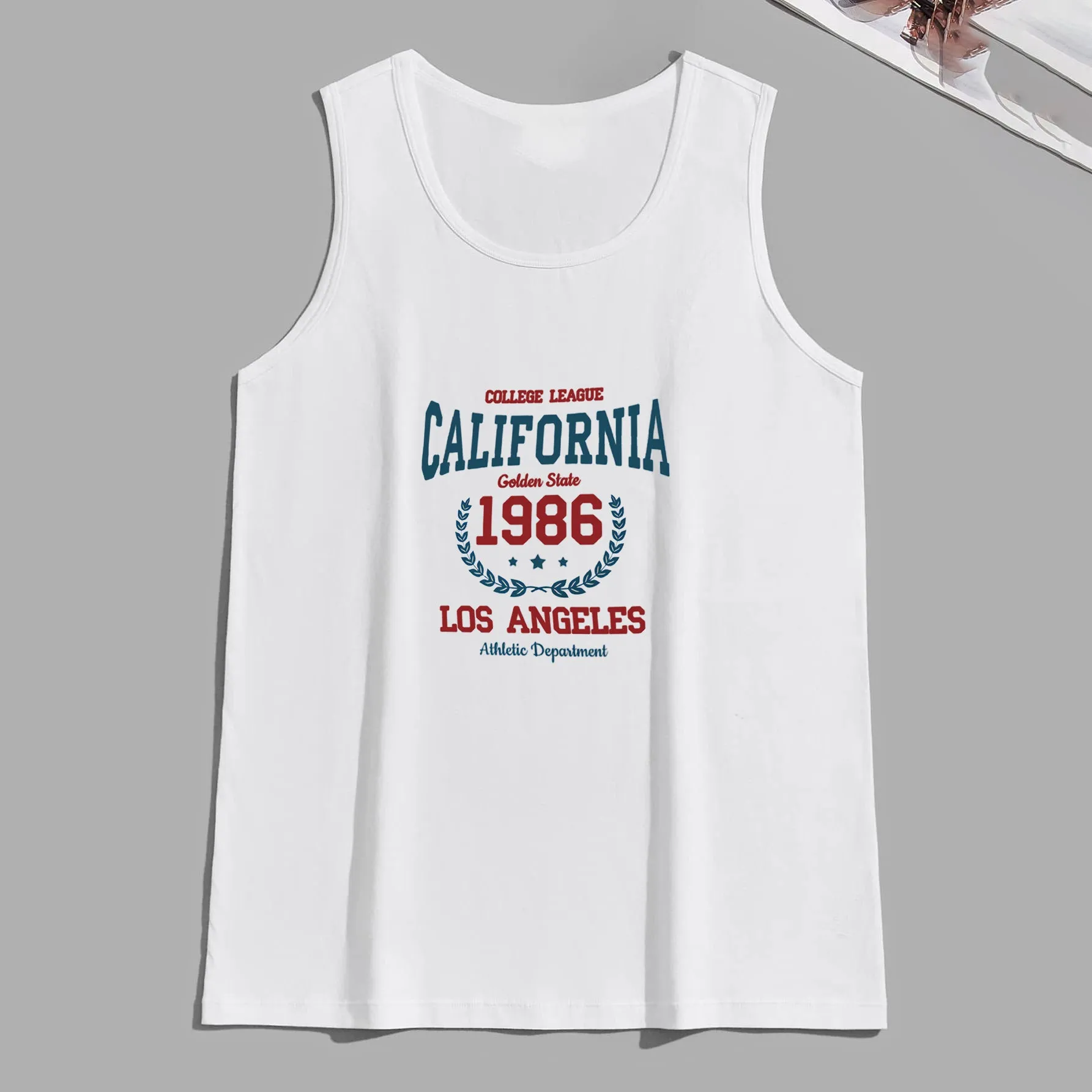 Clearance-California Men's Tank sold by Shopnova