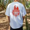 Cat Print Men's Cotton T-shirt 230GSM sold by Shopnova
