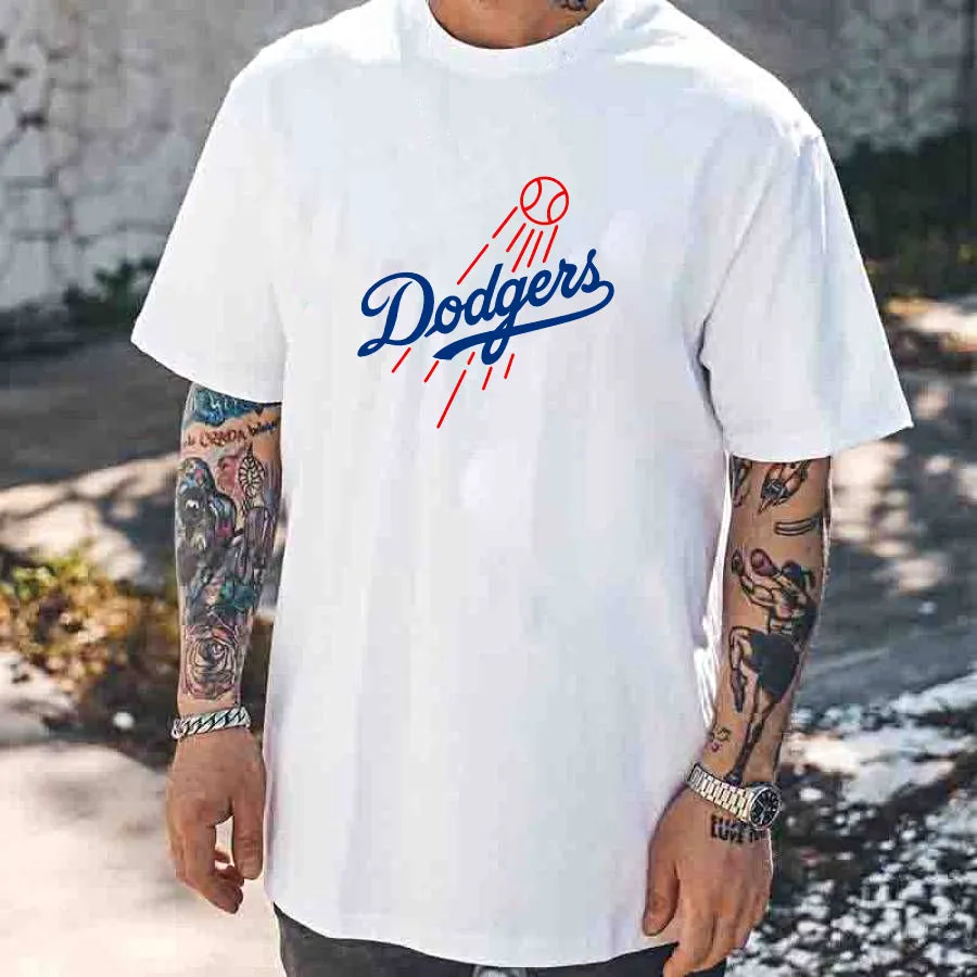 MLB DODGERS COTTON BASEBALL S/S（シャツ/ブラウス）｜MLB