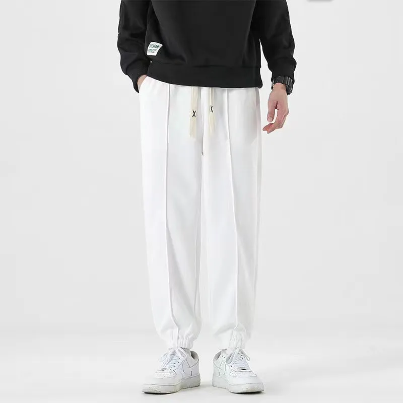 Men's Casual Pure Color Drawstring Sweatpants sold by Shopnova product image thumbnail 3